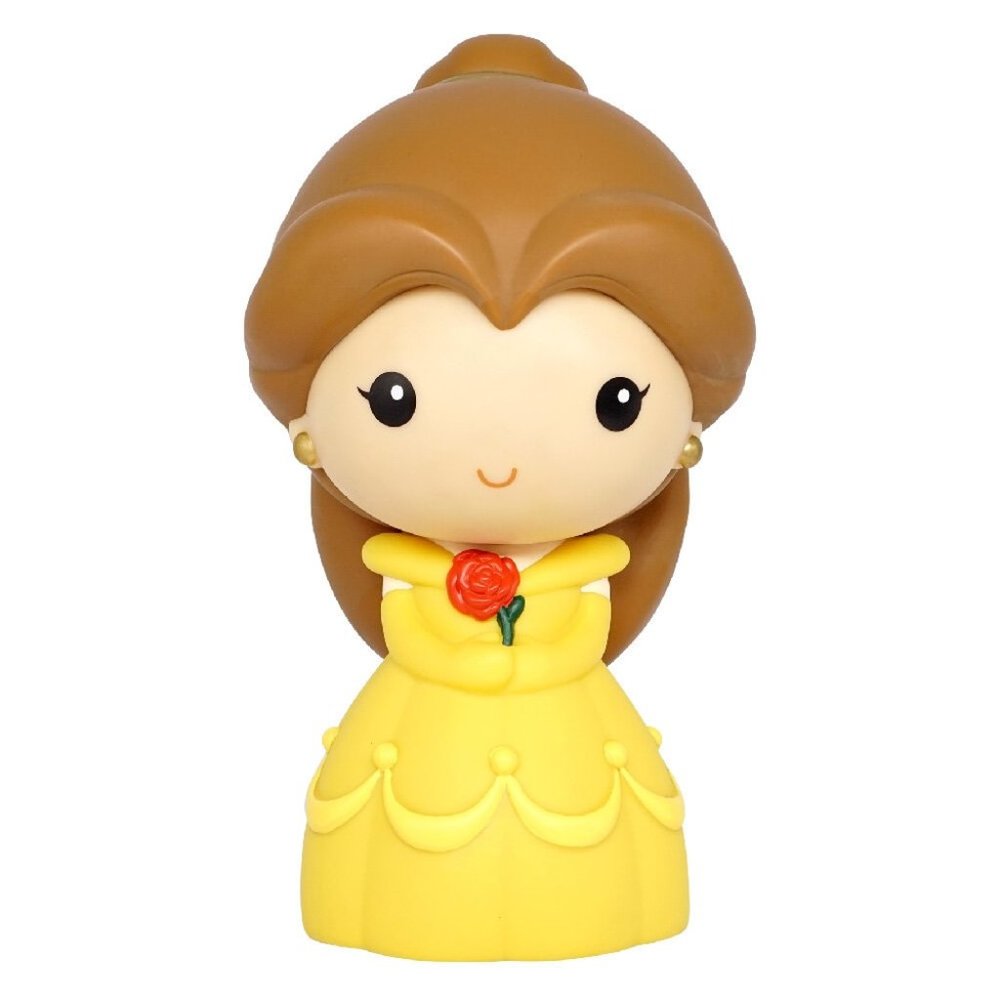 Disney Princess Belle Beauty & The Beast Figural Coin Piggy Bank Kids Learning